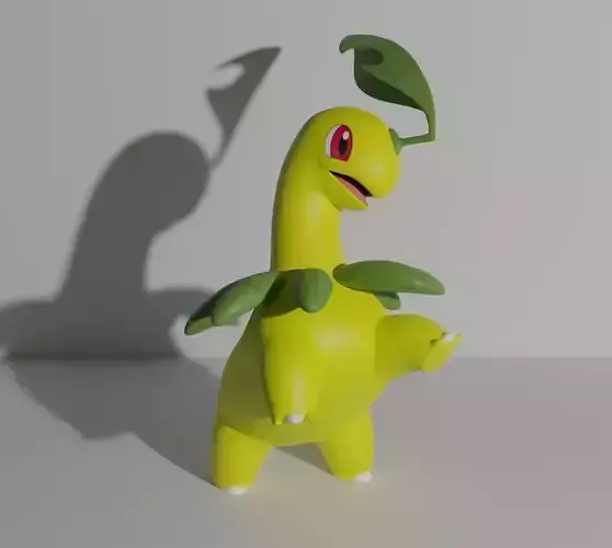 Bayleef pokemon 3D print model