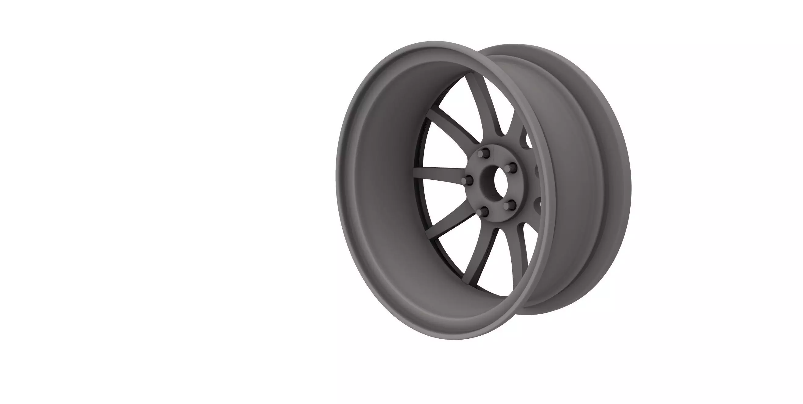 car wheel ring 3D model
