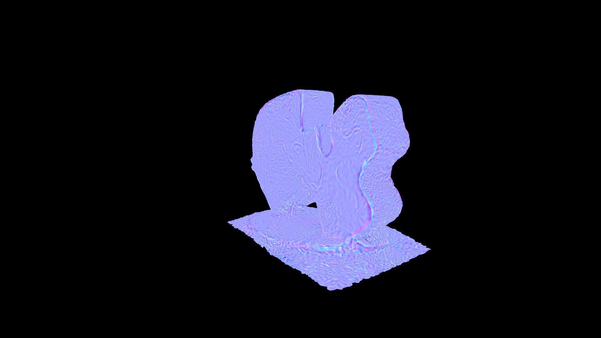 Fish Park Statue 3D model CGTrader