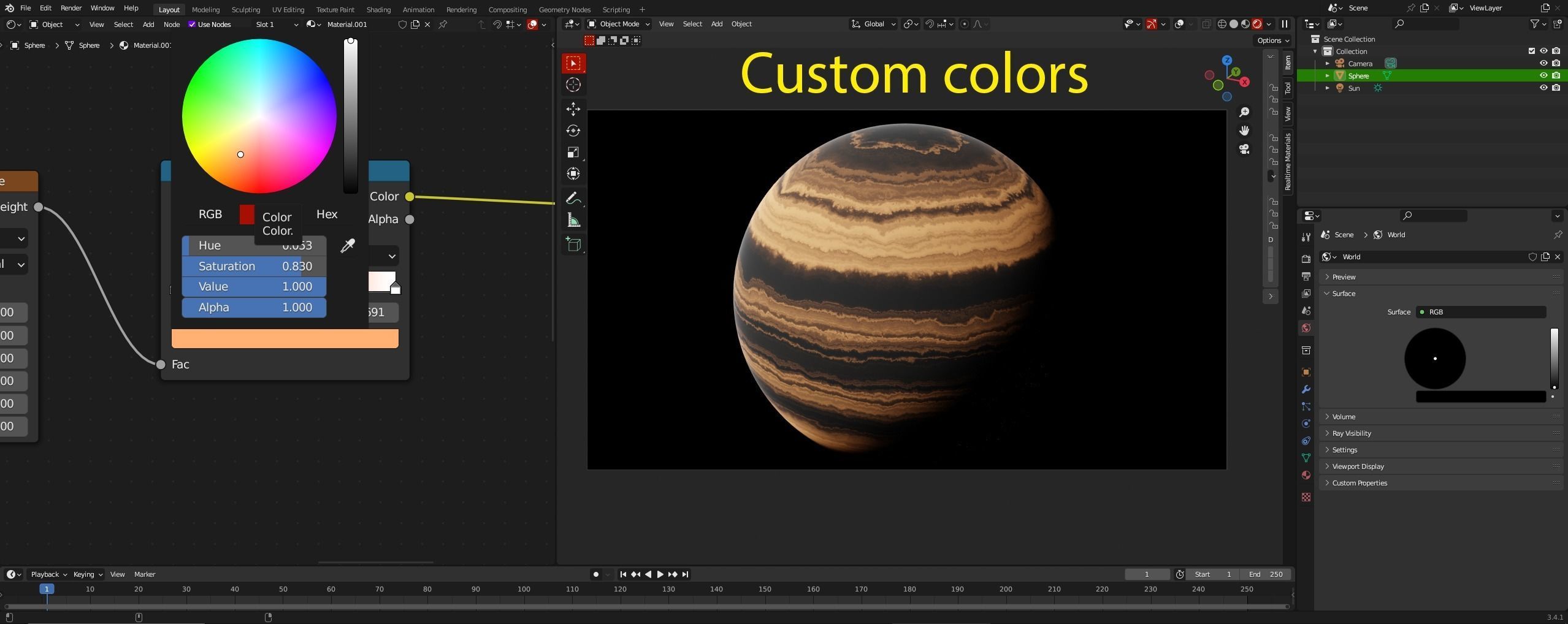 Gas Planet 3D model_4