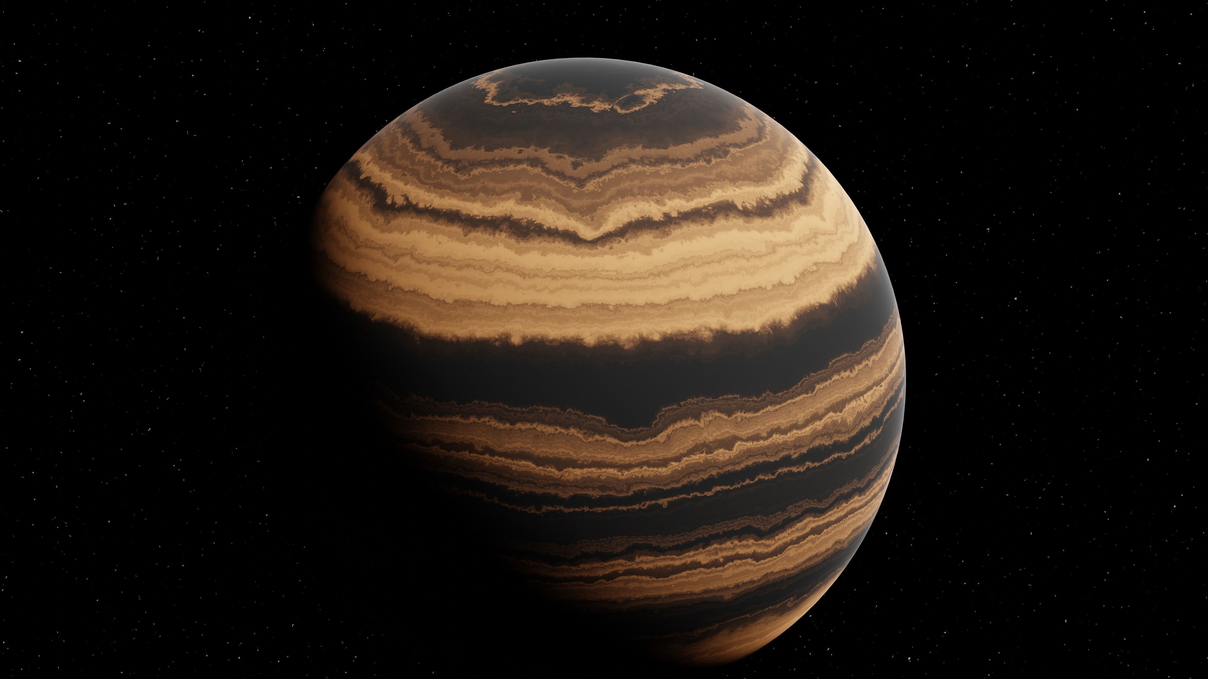 Gas Planet 3D model_1