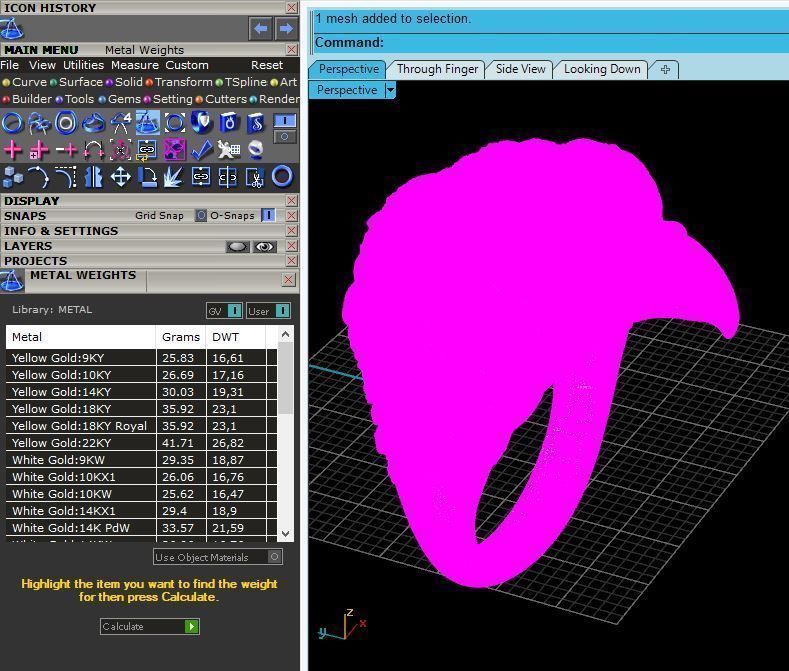 Nice Ring 3D print model_9