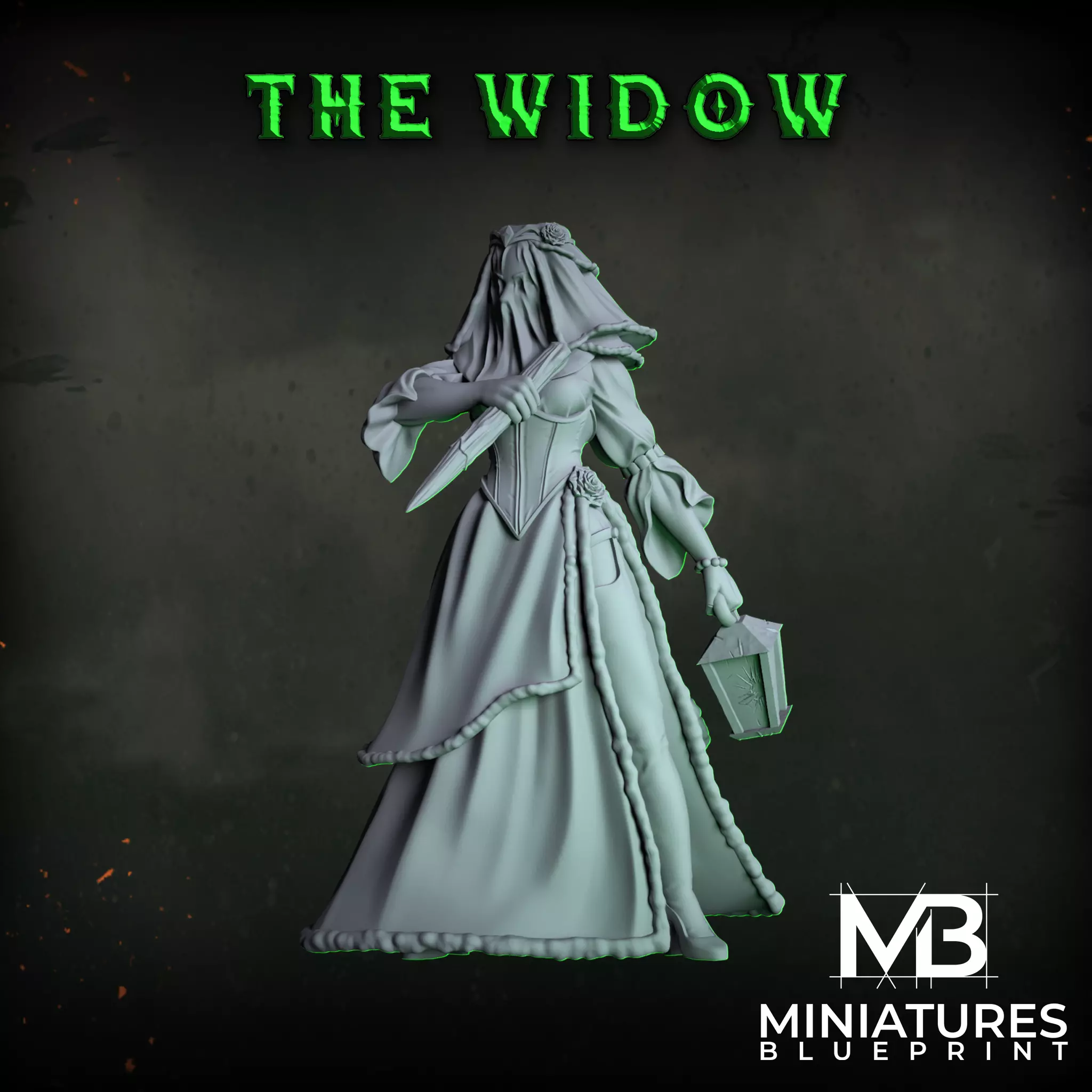 The Widow 3D print model