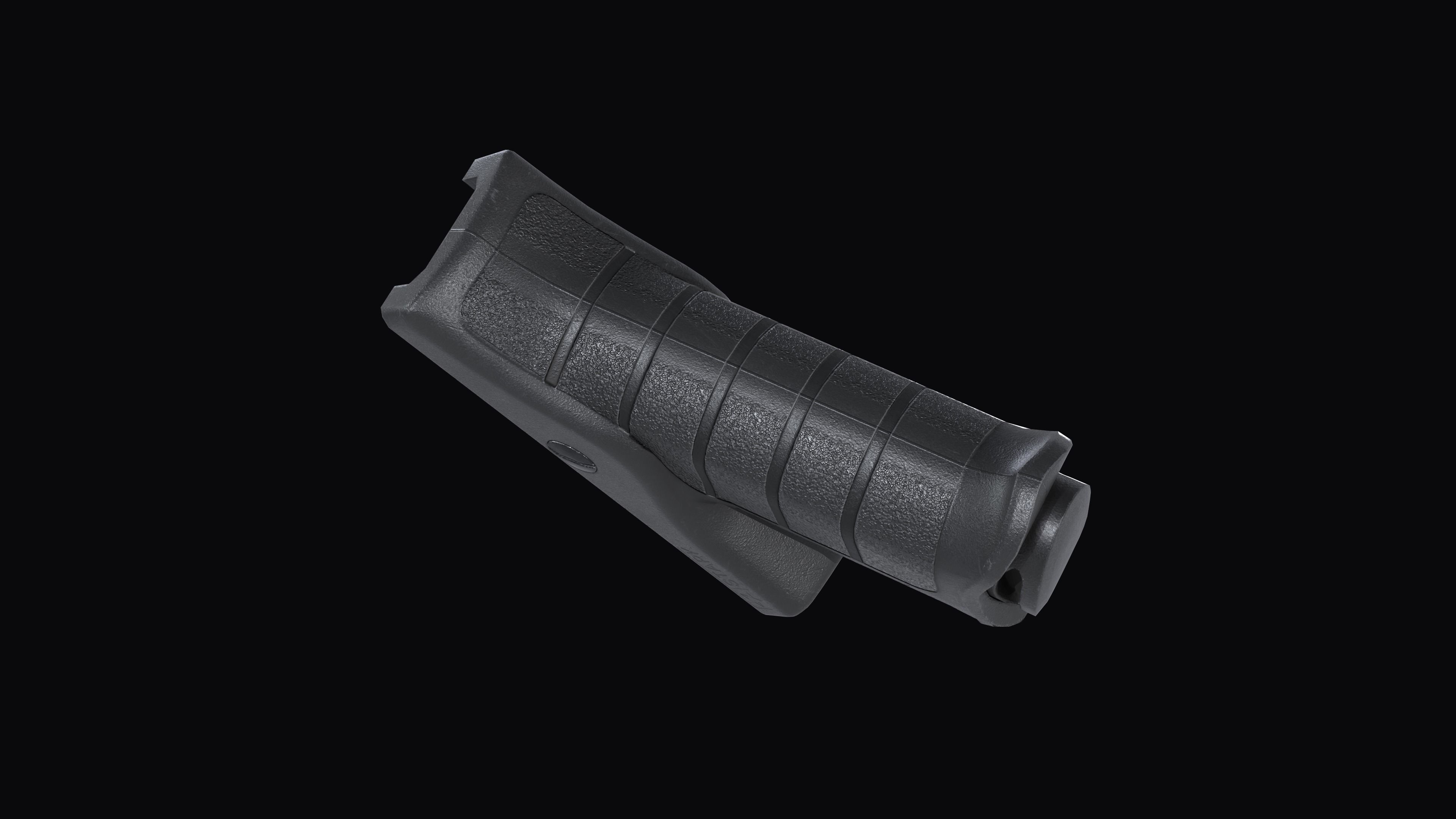 Stark SE-5 Express tactical forward grip Low-poly 3D model_10
