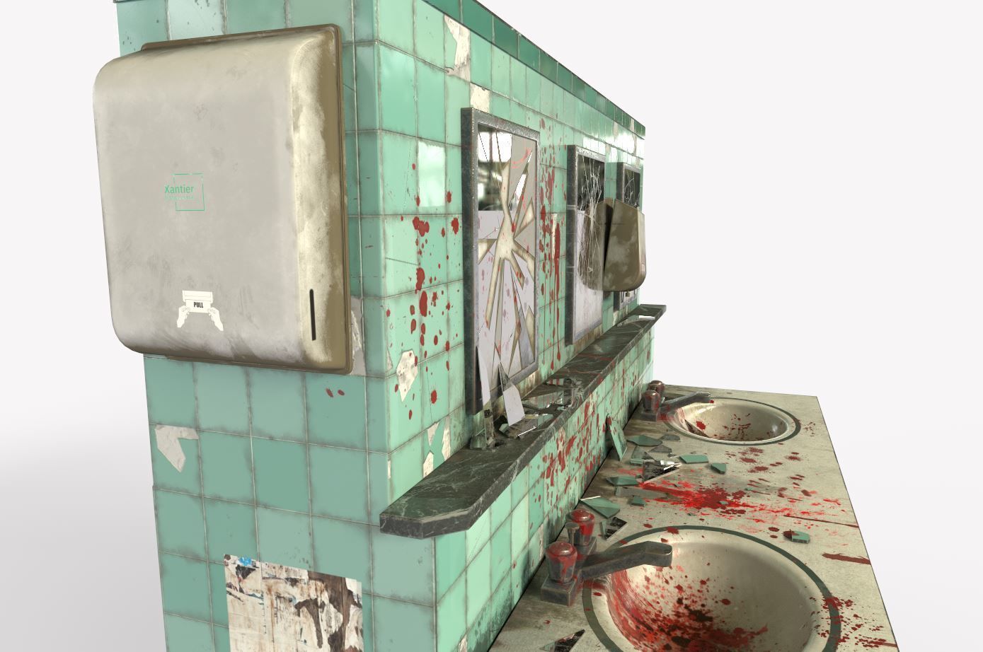 Bloody Sink 3D model_5