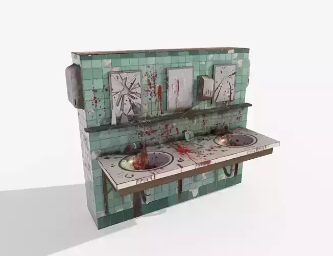 Bloody Sink 3D model