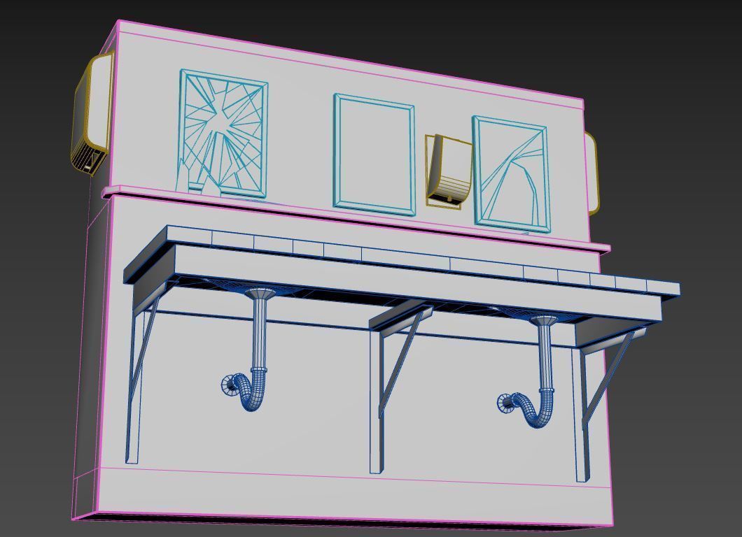 Bloody Sink 3D model_10