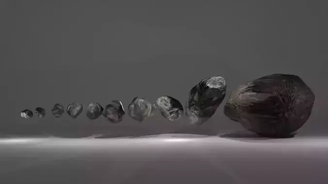 Rocks rock with camouflage pattern