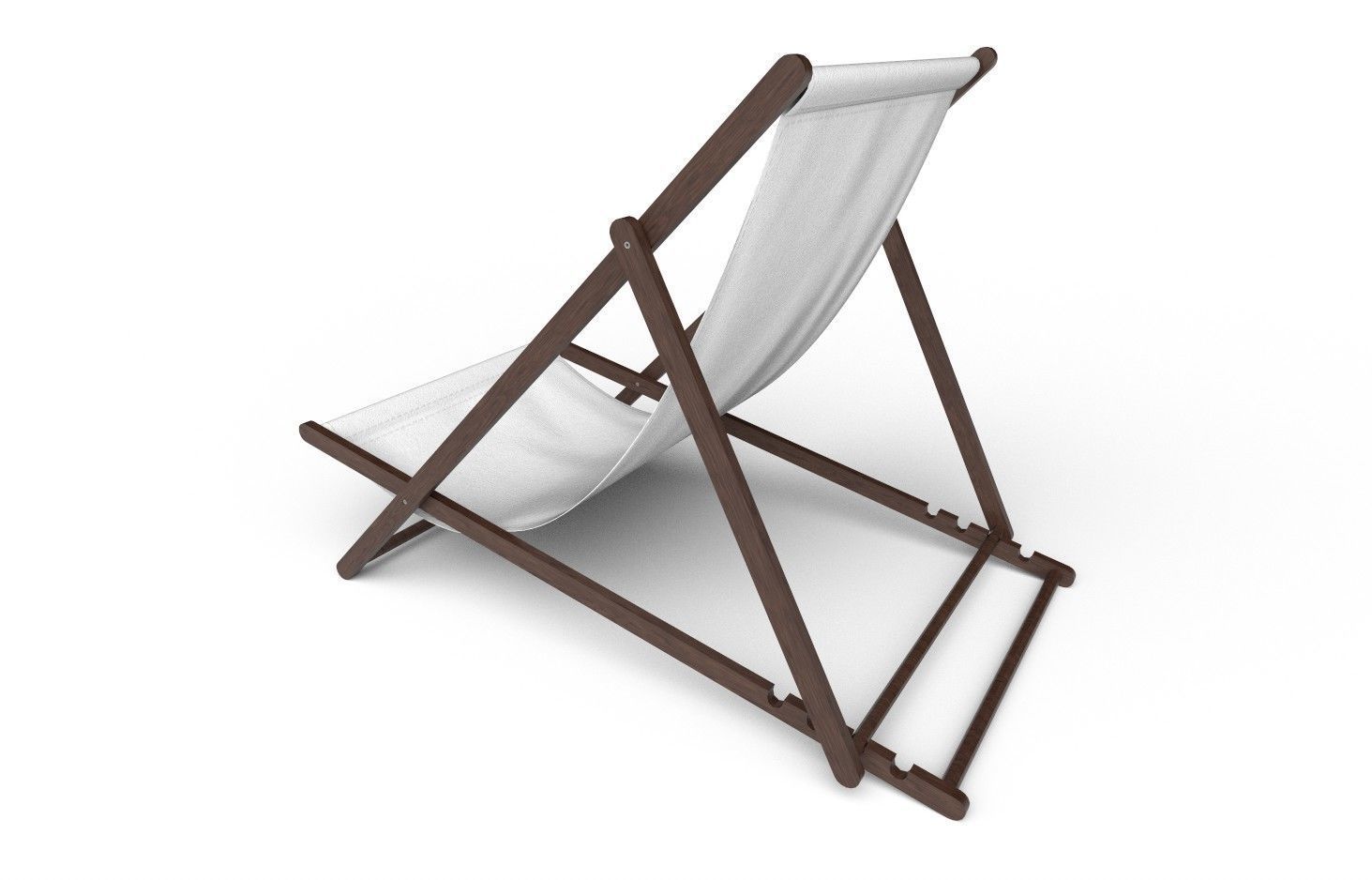 Folding Chair M01 Low-poly 3D model_6