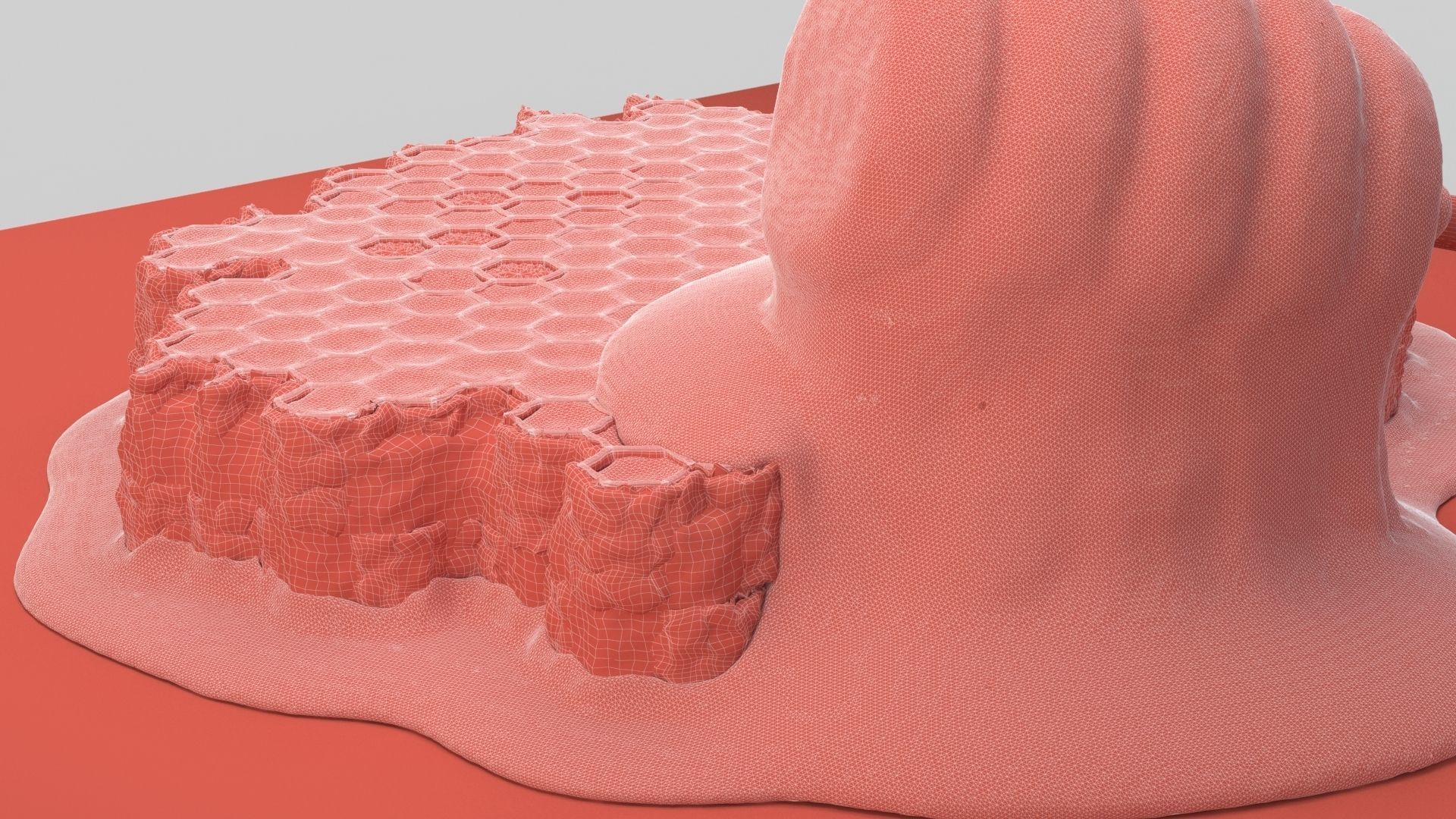 Honeycomb 3D model_9