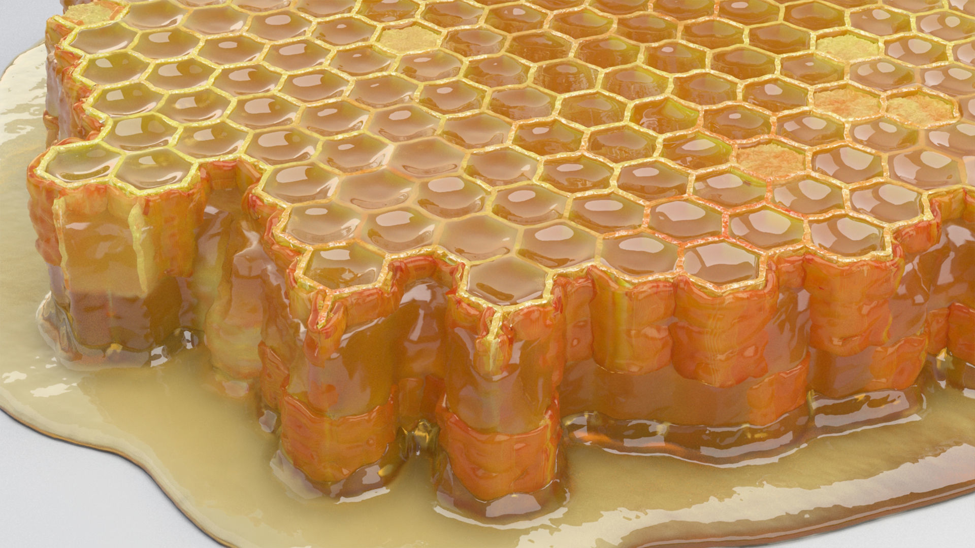 Honeycomb 3D model_5
