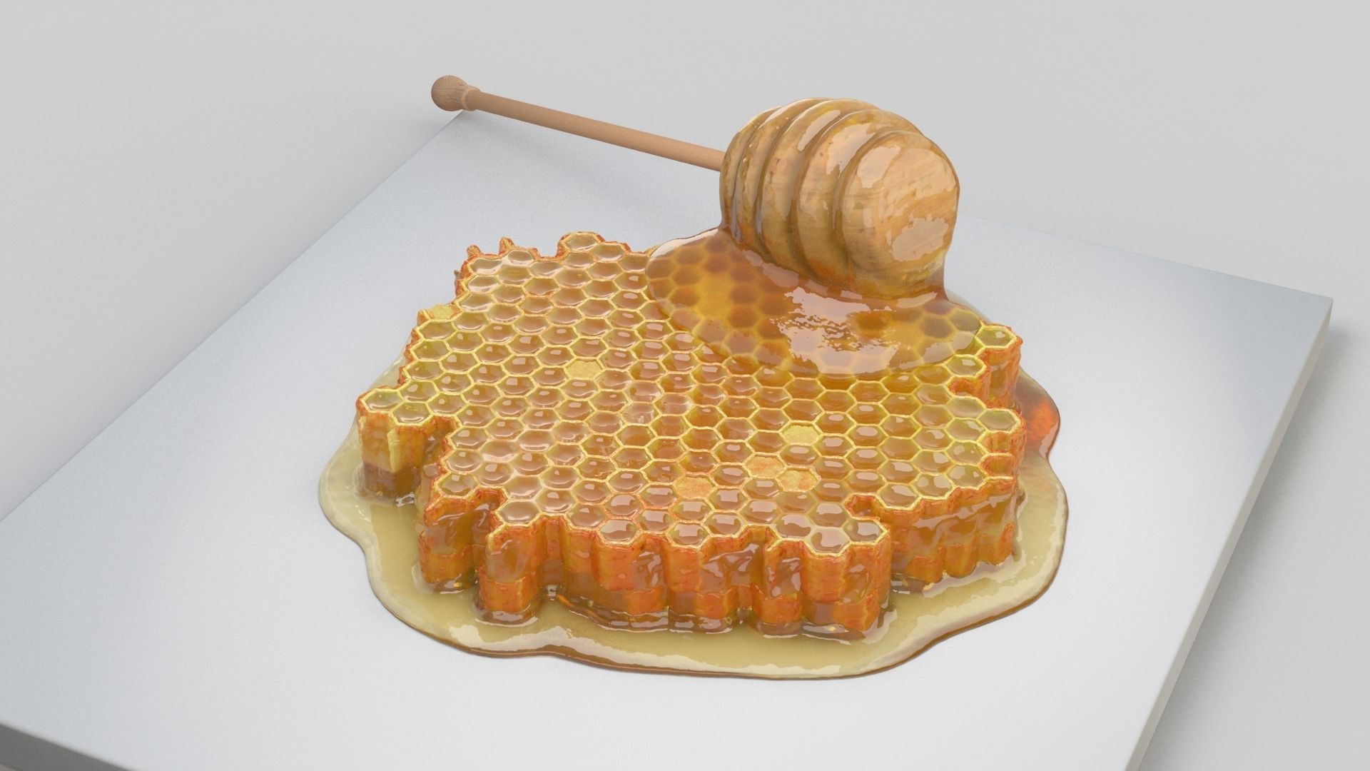 Honeycomb 3D model_3