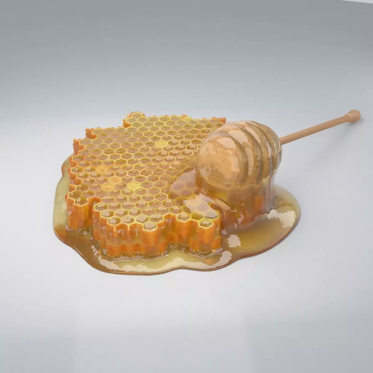 Honeycomb 3D model_0