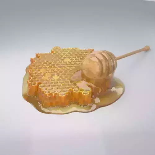 Honeycomb 3D model