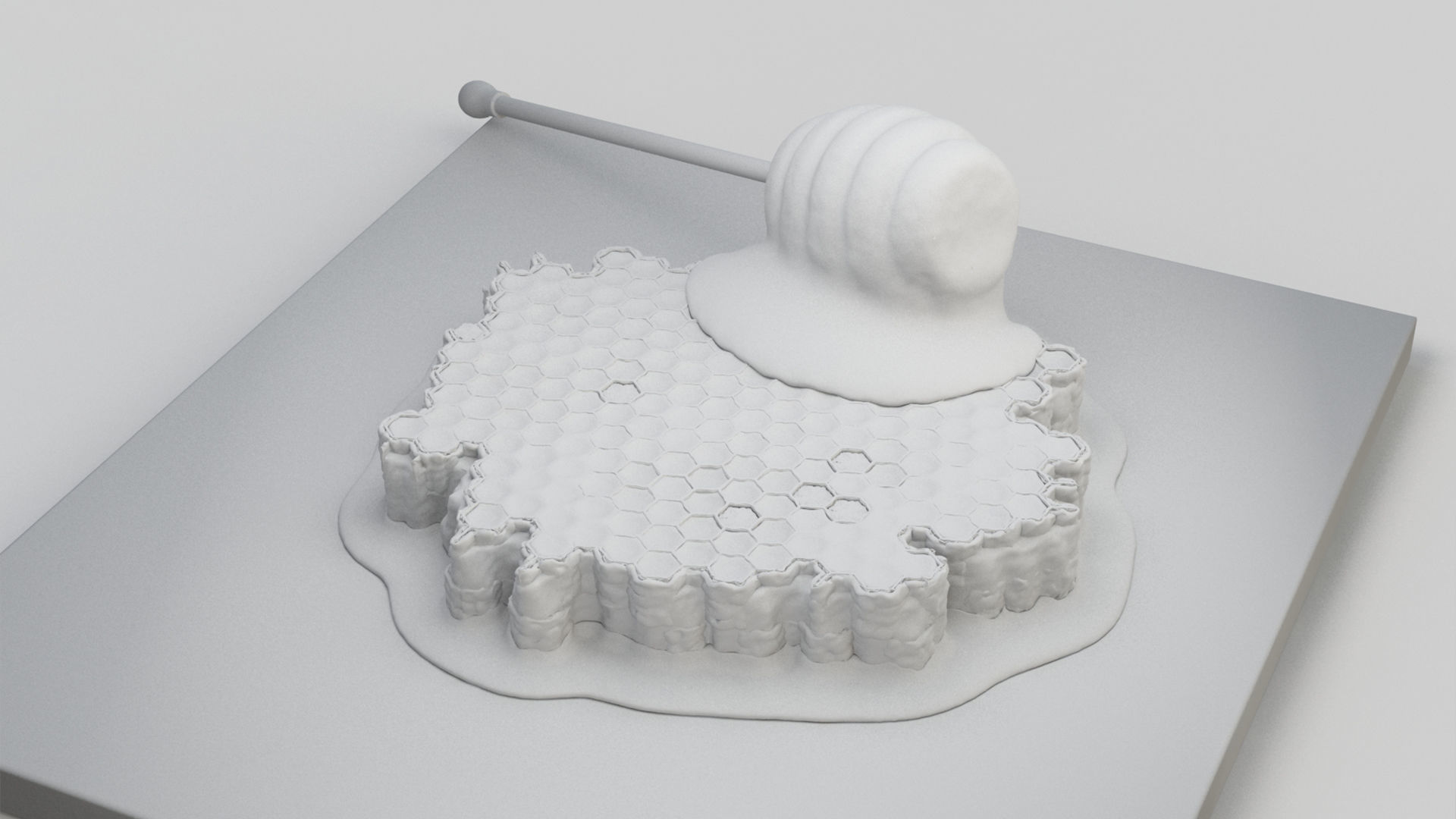 Honeycomb 3D model_12