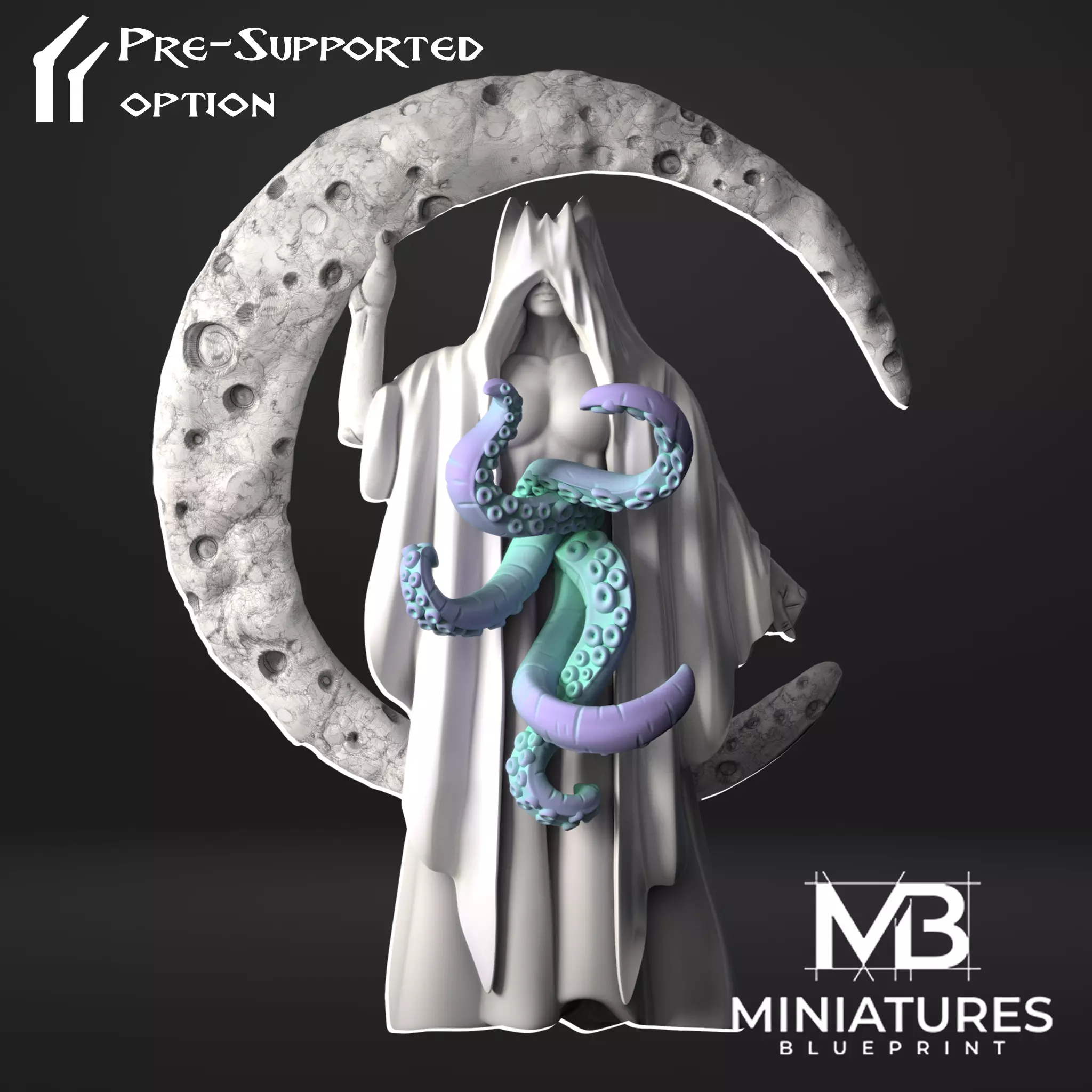 Moon Queen 3D print model
