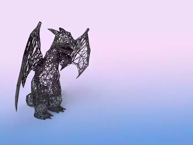 Charizard Pokemon Wiremon Figure