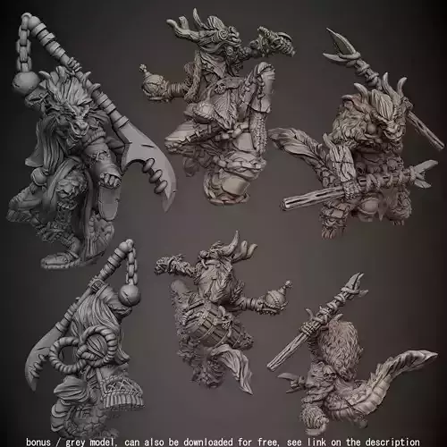 Dragon Folk 3D print model