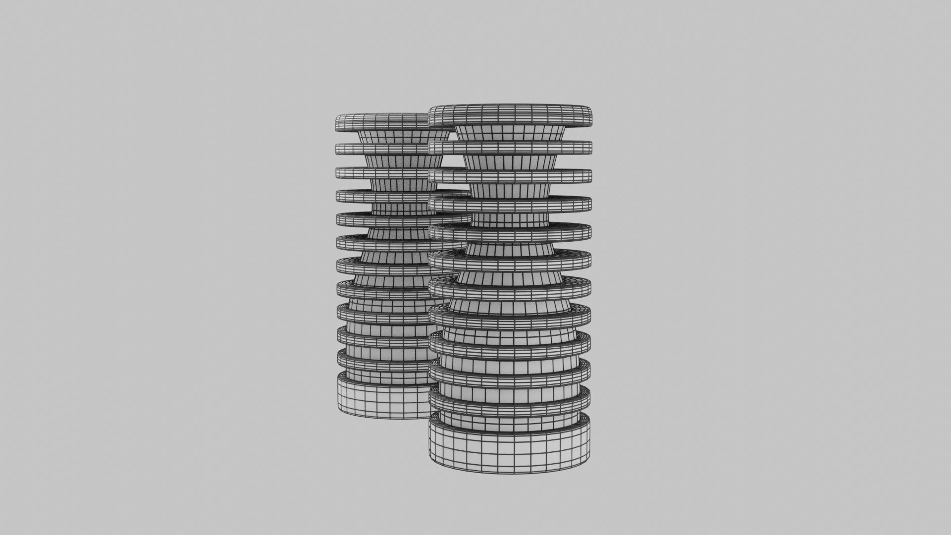 Vase Container VC01 3D print model_6