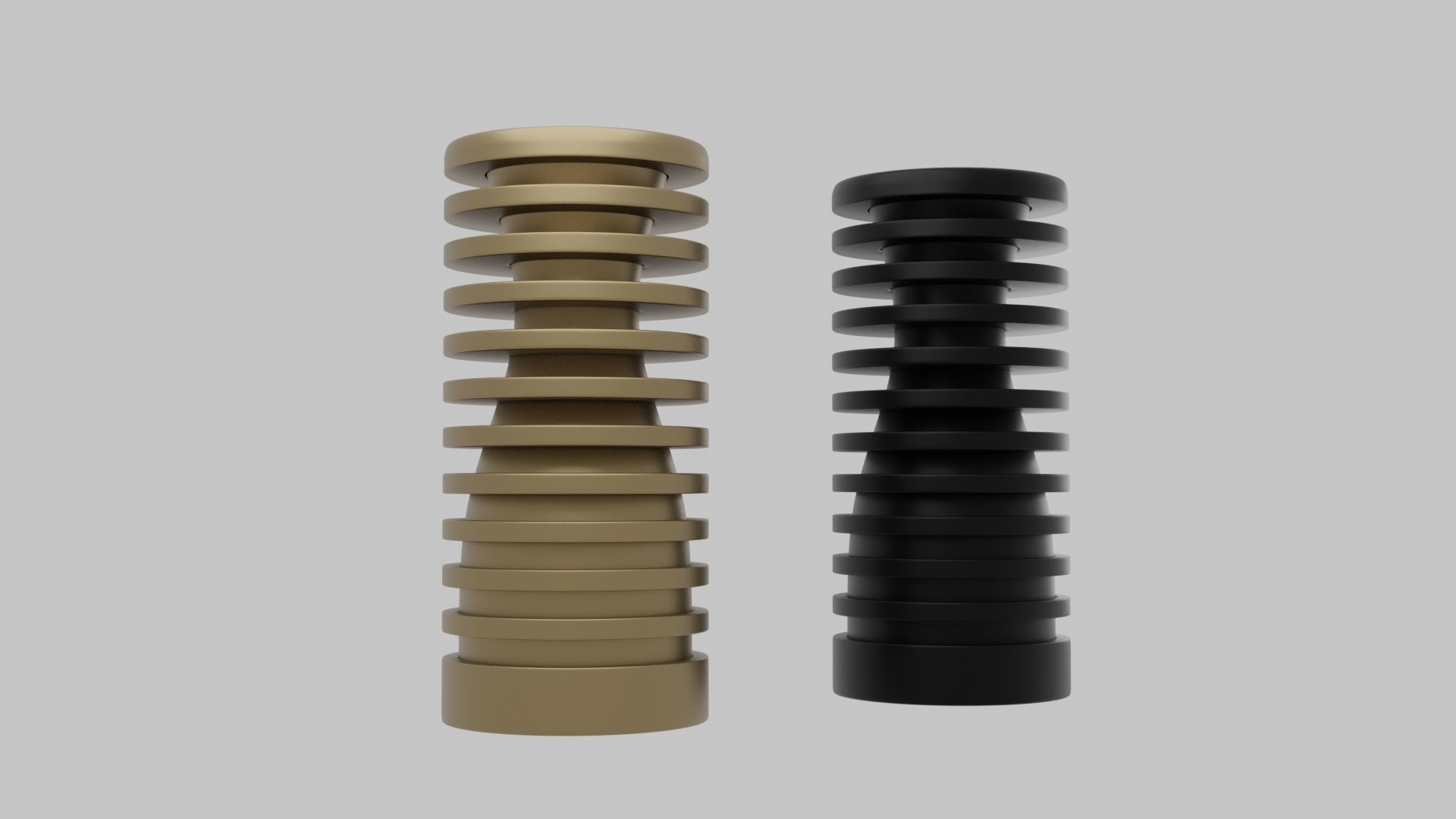 Vase Container VC01 3D print model_3