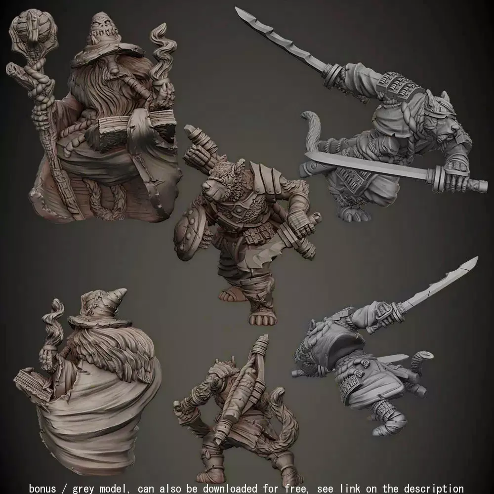 Dog Folk 3D print model