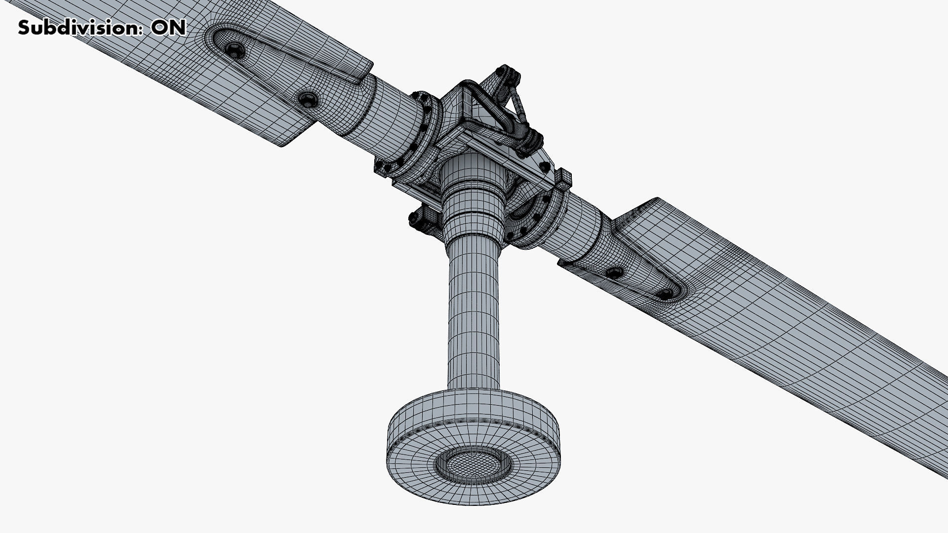 Helicopter Main Rotor System v 1 3D model_18