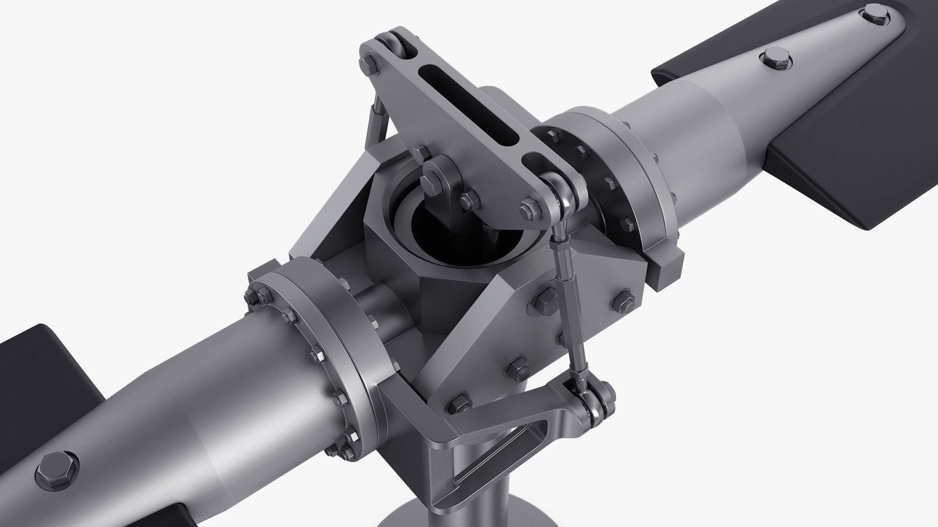 Helicopter Main Rotor System v 1 3D model_6