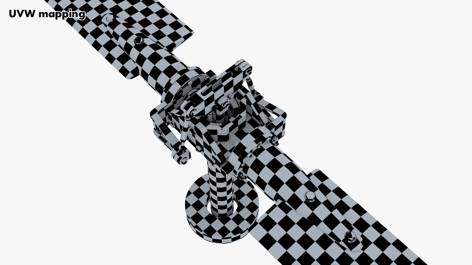 Helicopter Main Rotor System v 1 3D model_30