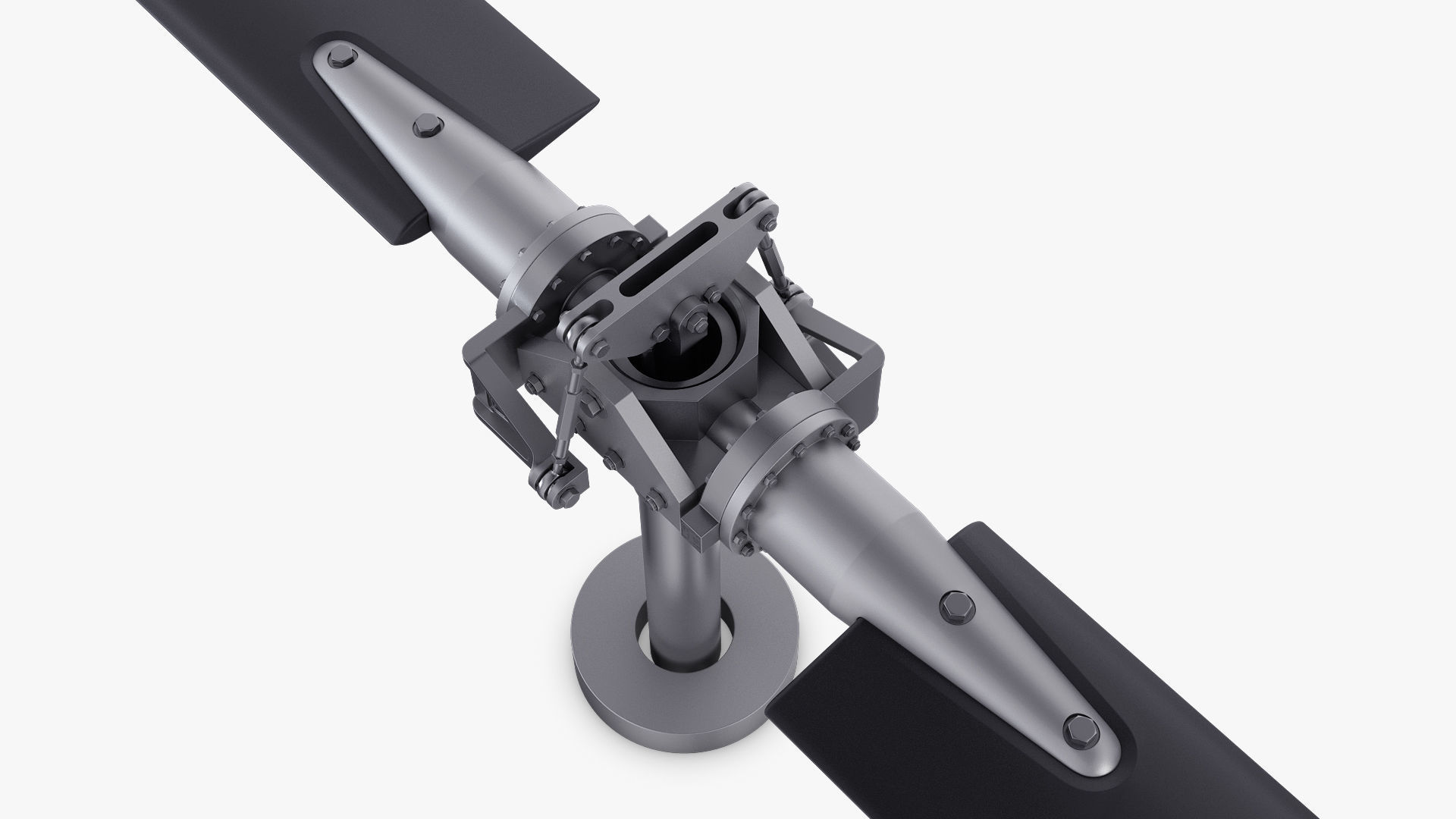 Helicopter Main Rotor System v 1 3D model_3