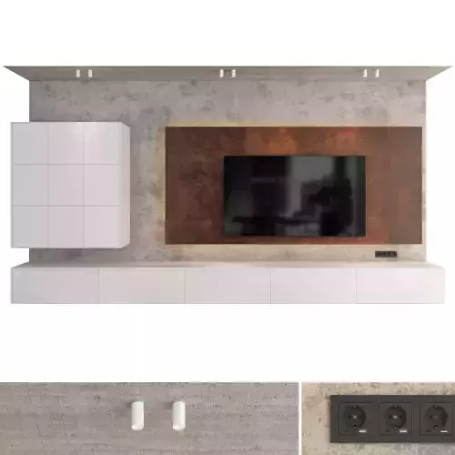 TV wall set 41