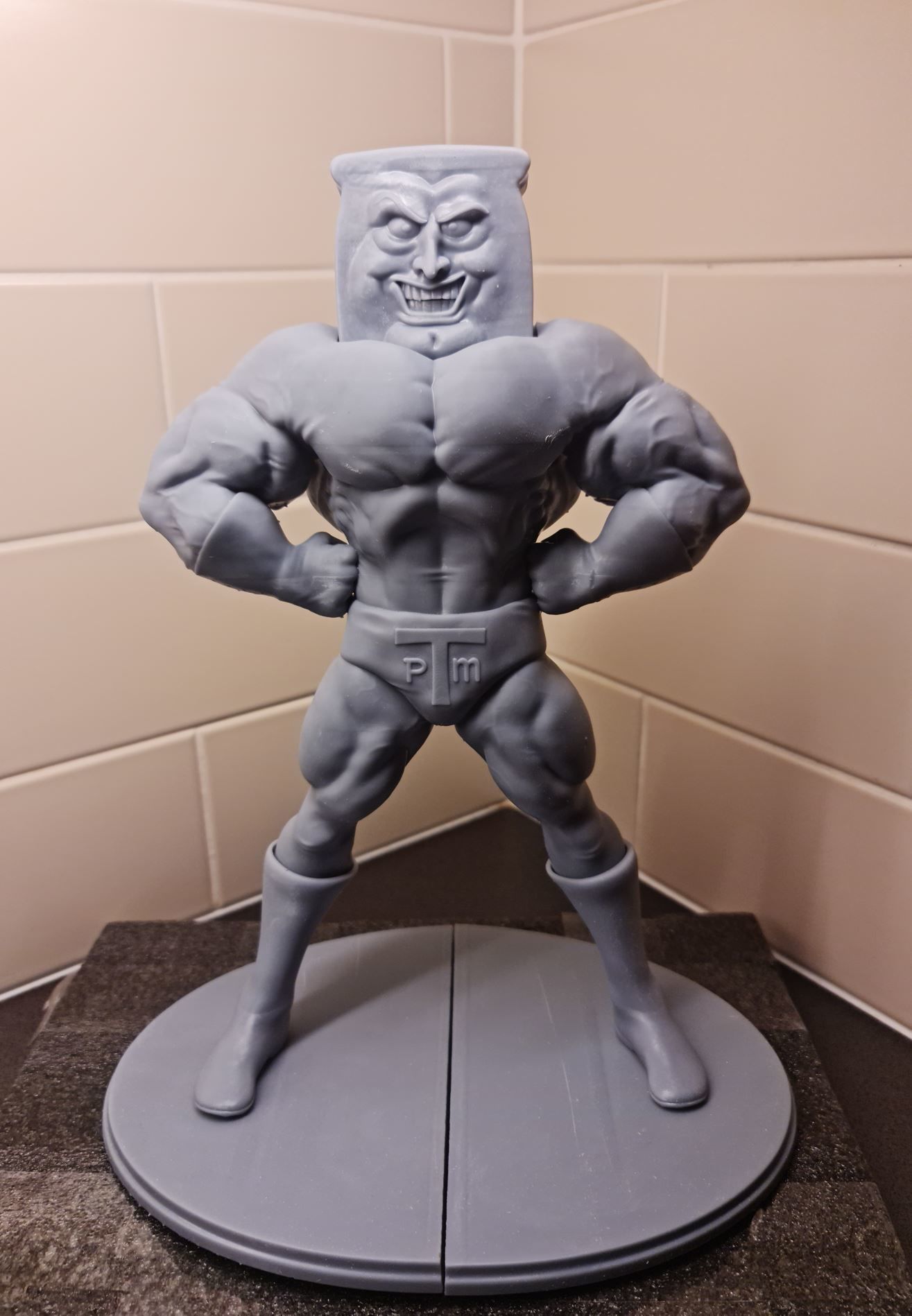 Powdered Toast Man 3D print model_6
