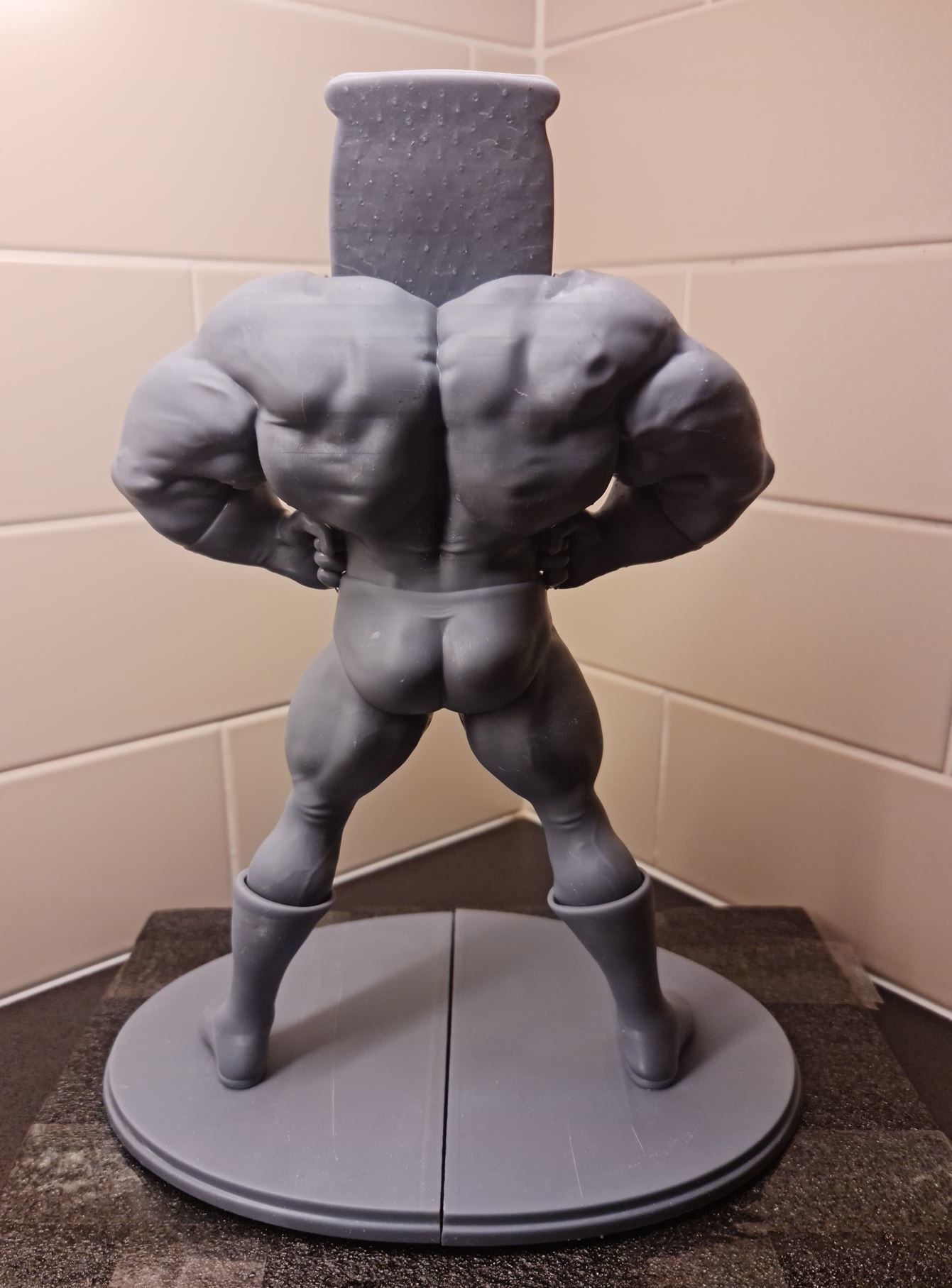 Powdered Toast Man 3D print model_9