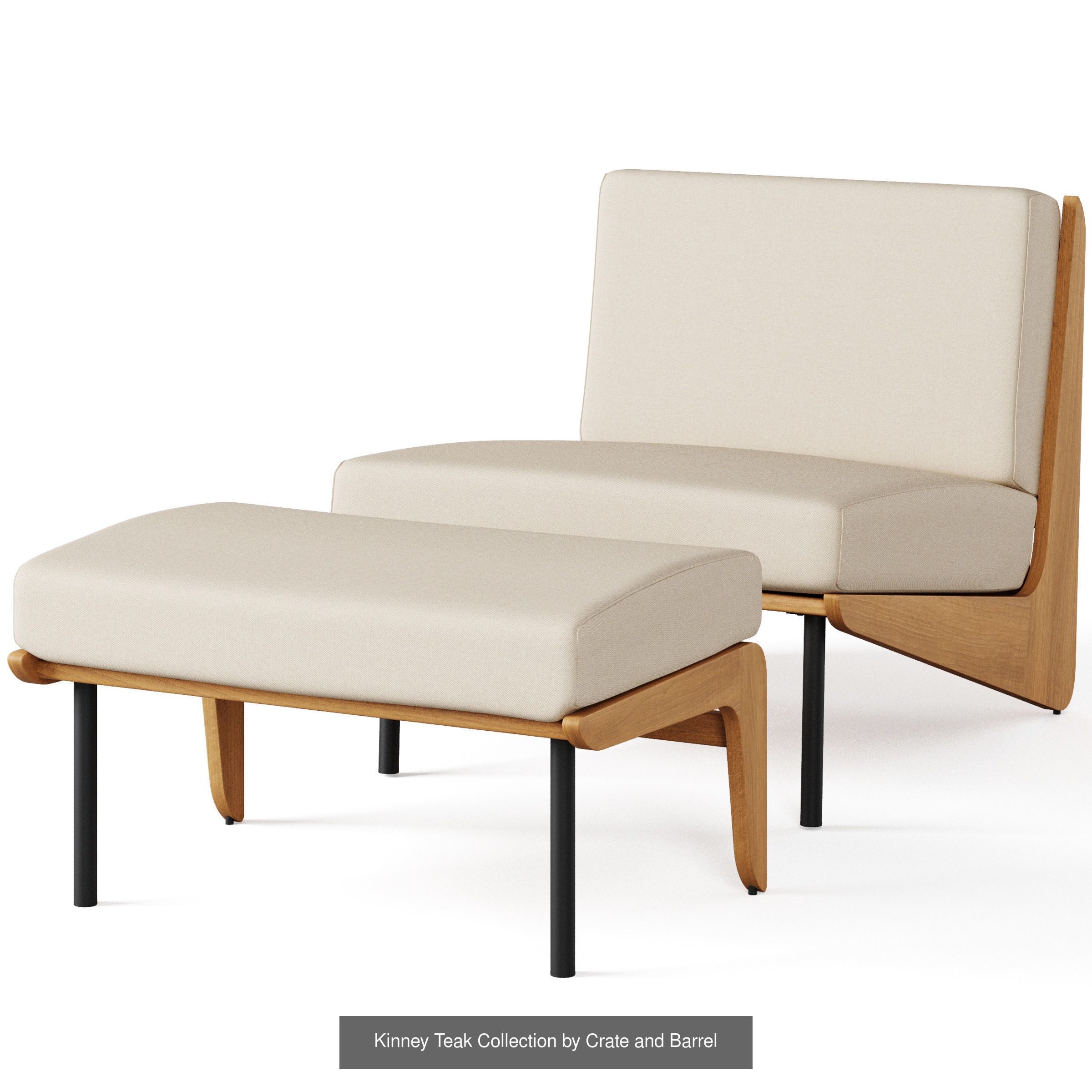 Kinney Teak  3D Model Collection_1