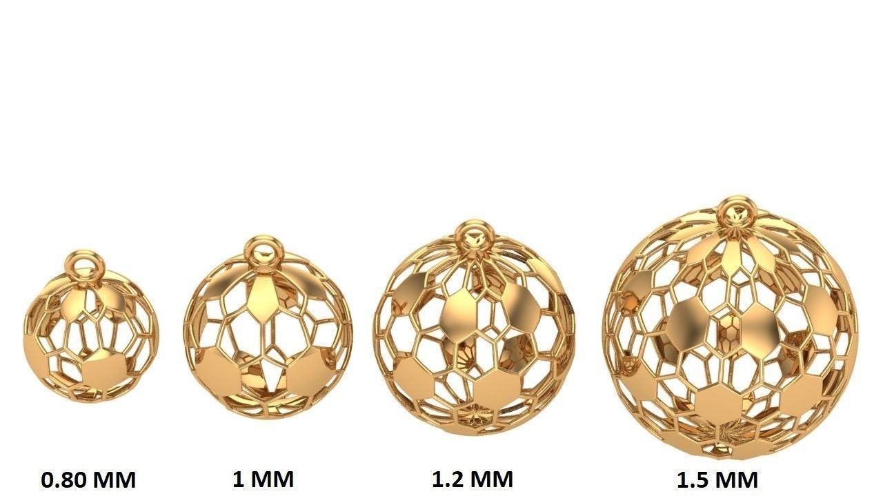Jewelry three gold plated rings 3D print model_13
