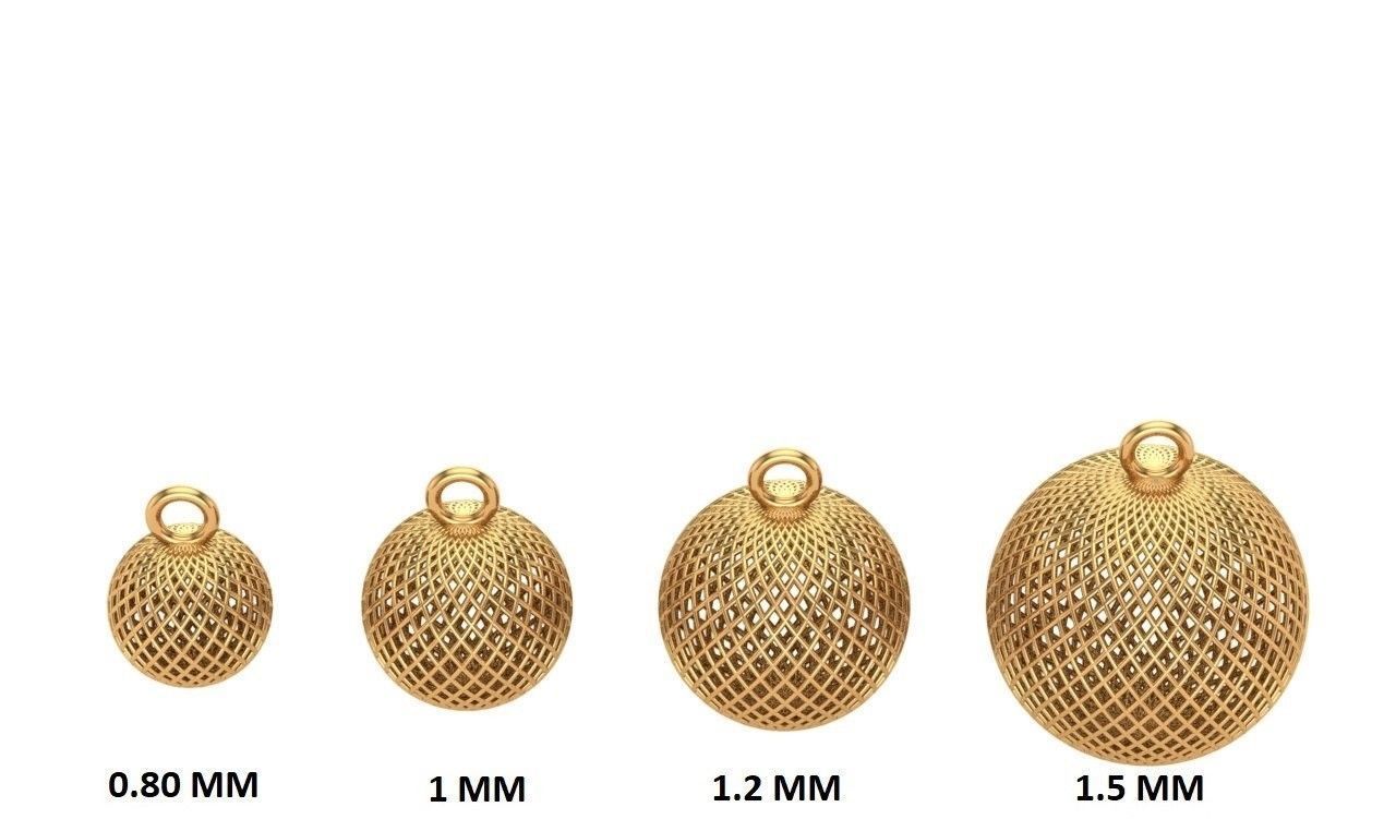 Jewelry three gold plated rings 3D print model_16