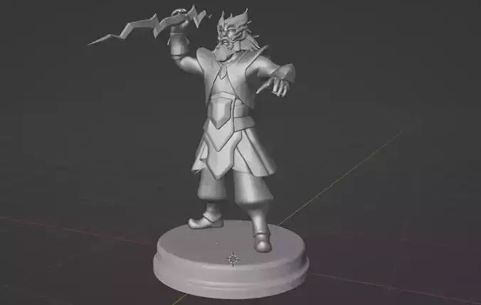 Zeus Printable from Dota2