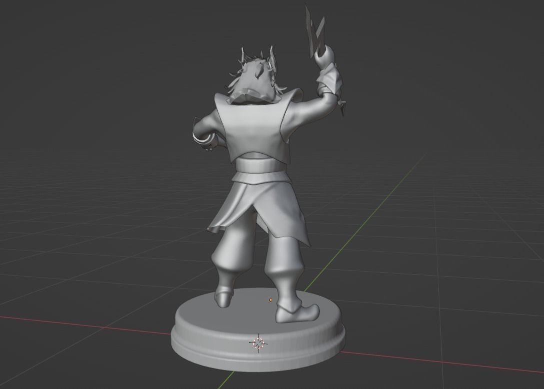 Zeus Printable from Dota2 3D print model_3