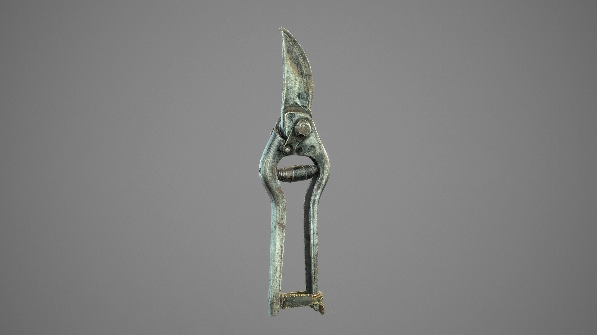 Old Pruner Low-poly 3D model_5