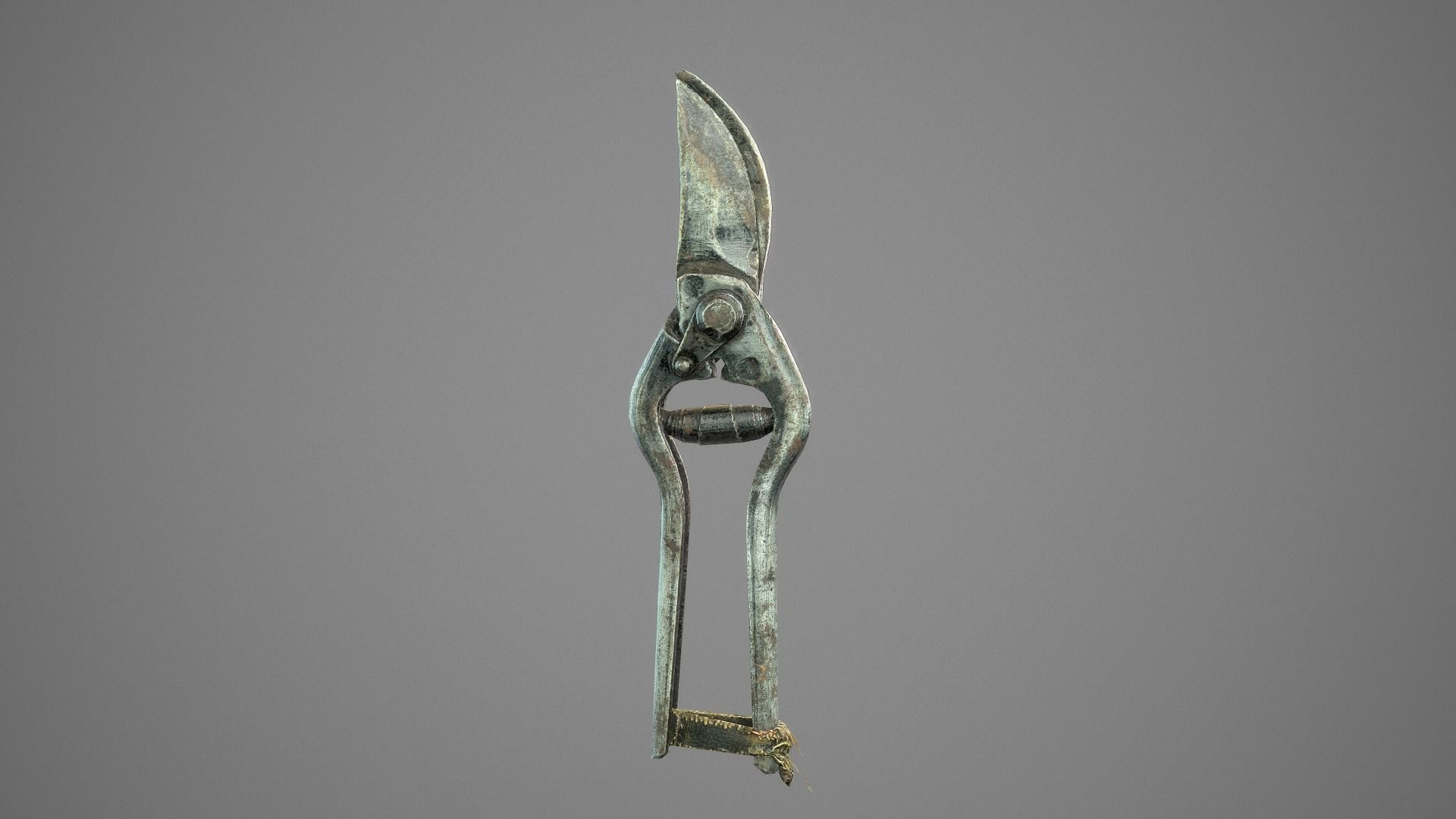 Old Pruner Low-poly 3D model_4