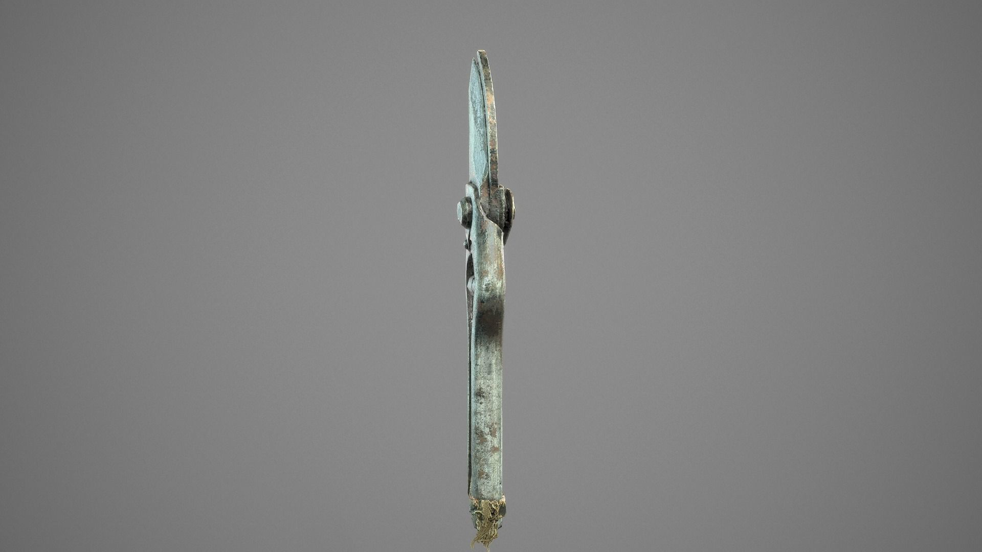 Old Pruner Low-poly 3D model_2