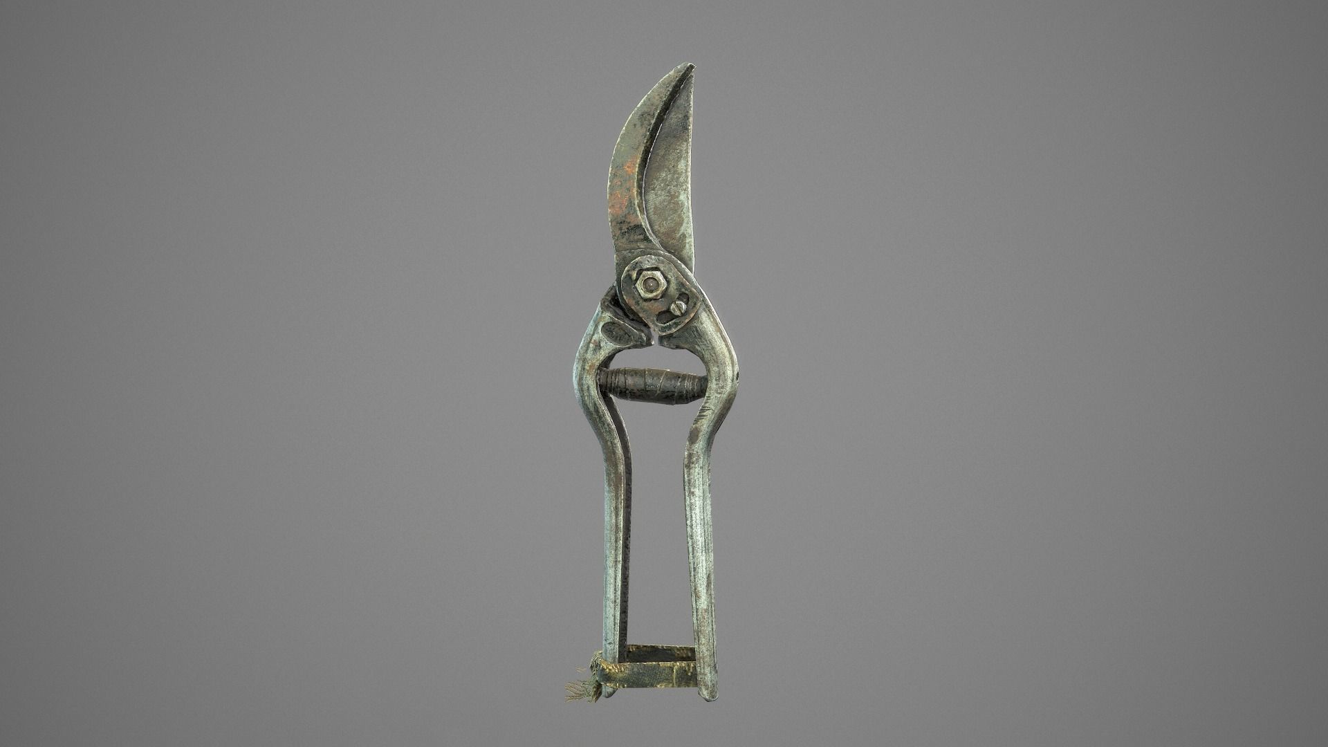 Old Pruner Low-poly 3D model_9