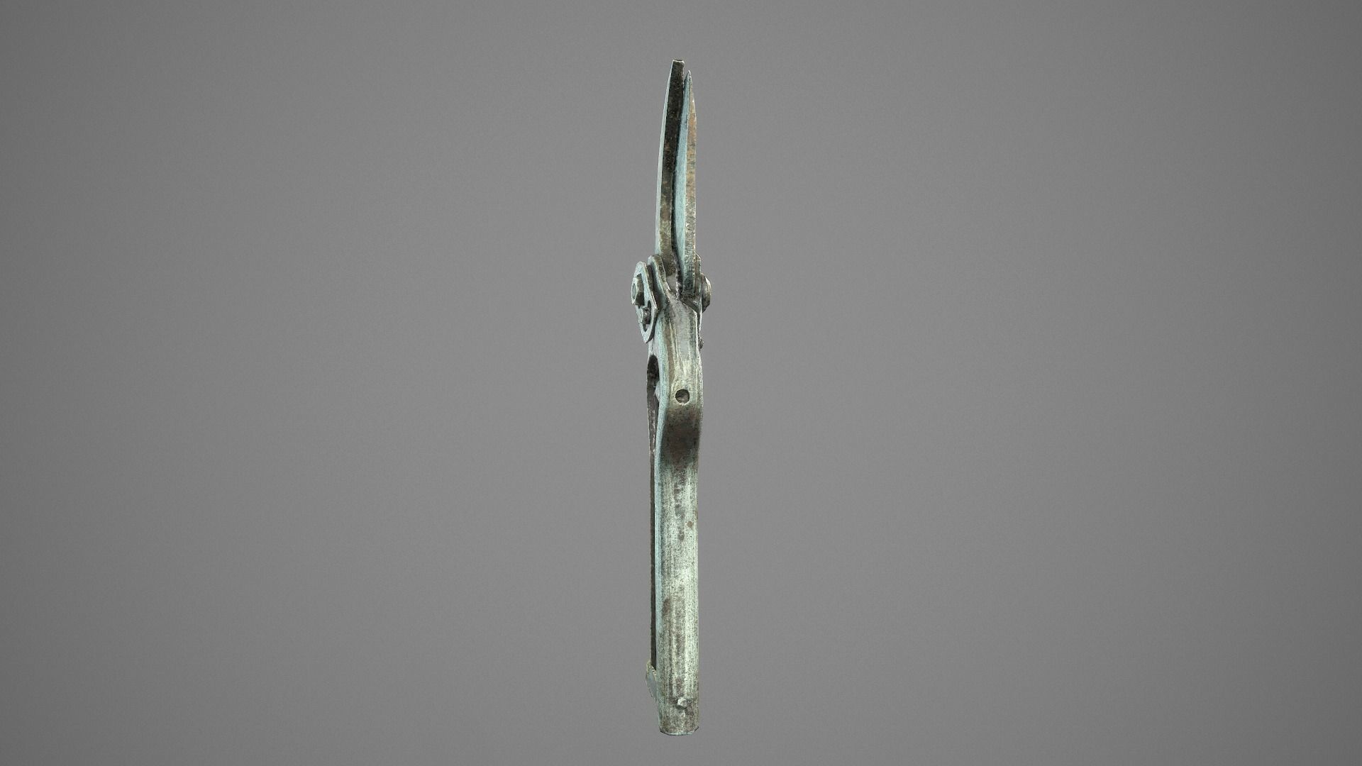 Old Pruner Low-poly 3D model_7