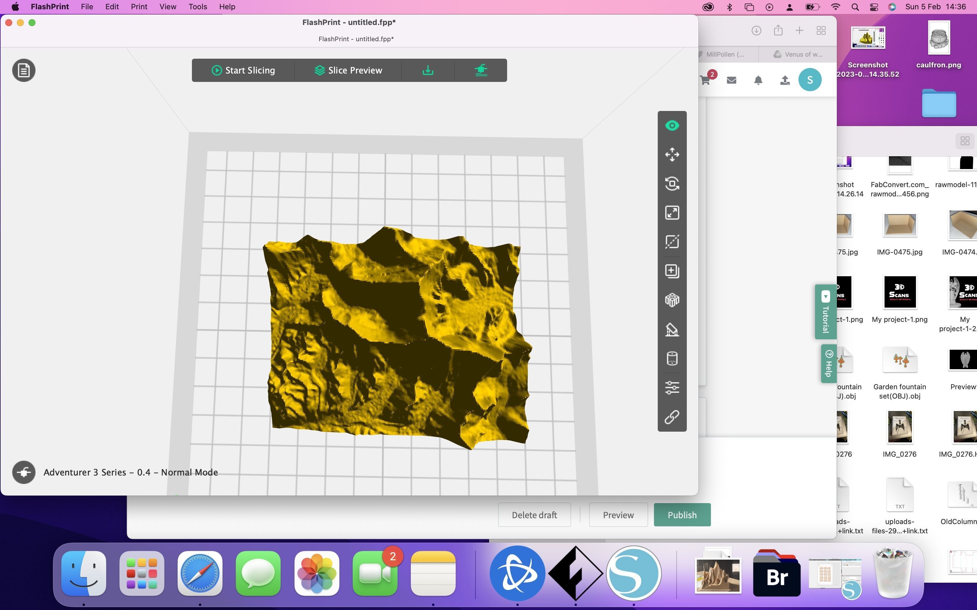 Mt Everest  3D print model_4