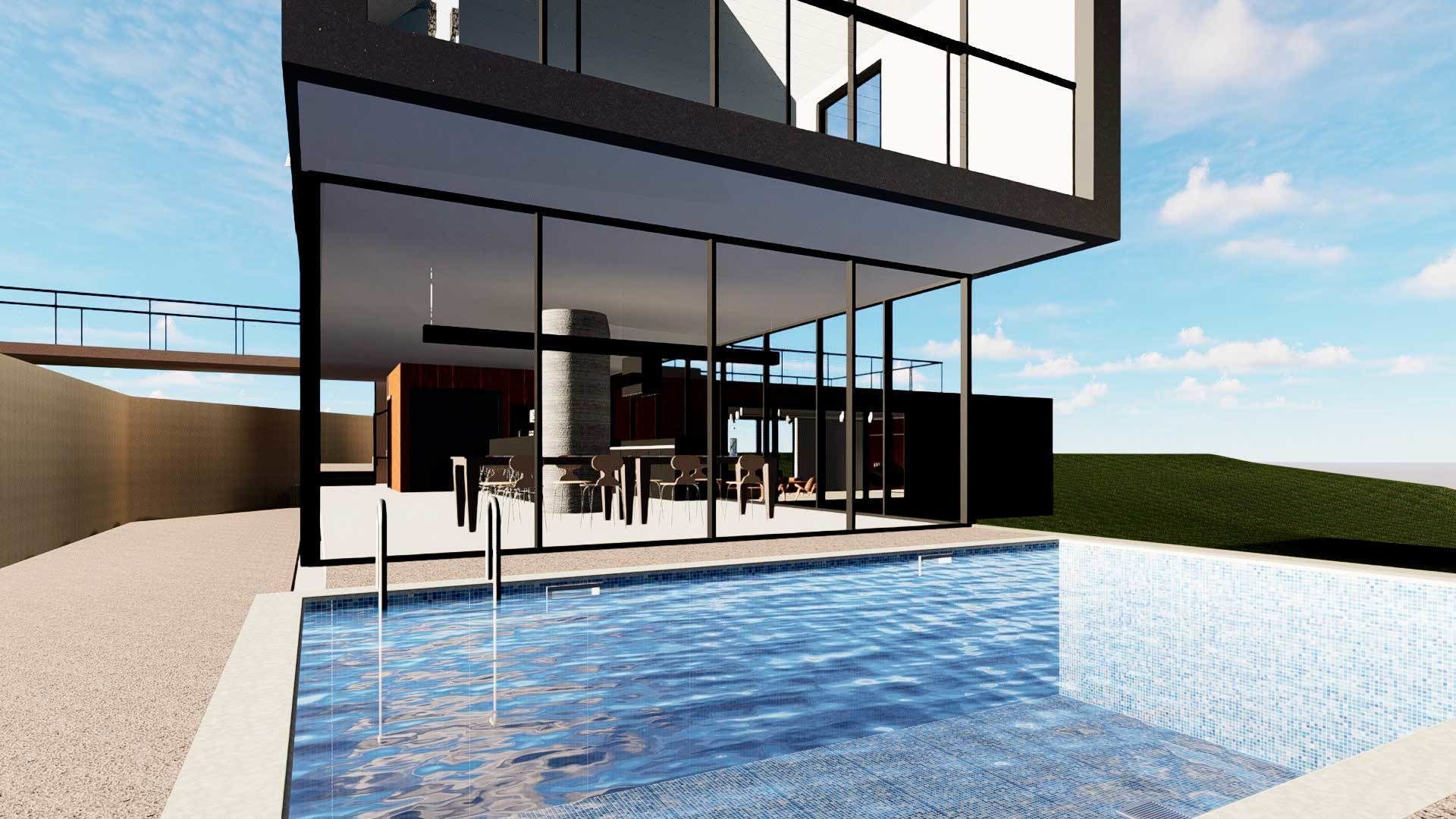 Rectangular Swimming Pools 3D model_6