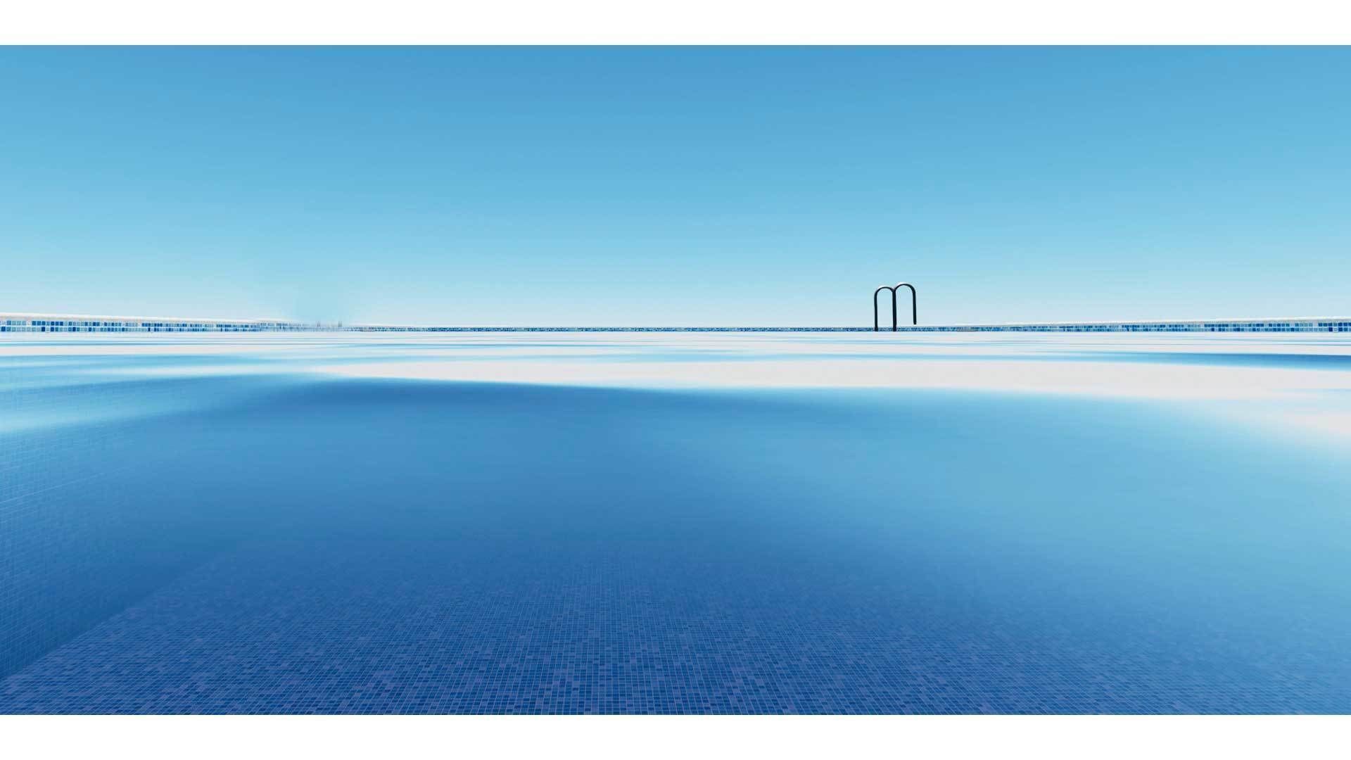 Rectangular Swimming Pools 3D model_10