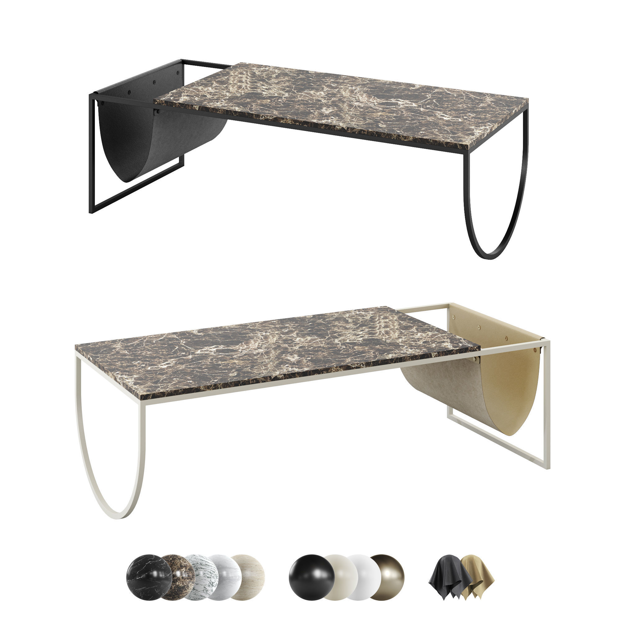 Bolia Coffee Table Piero 3D model_2