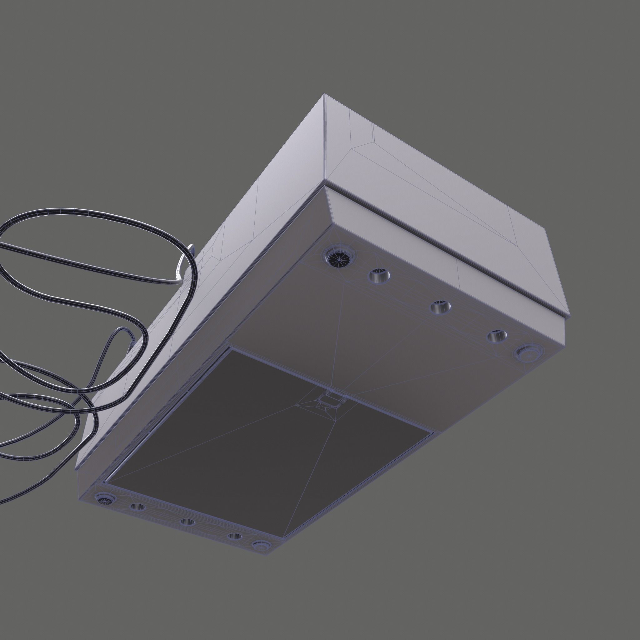 Arrow multimeter Low-poly 3D model_6