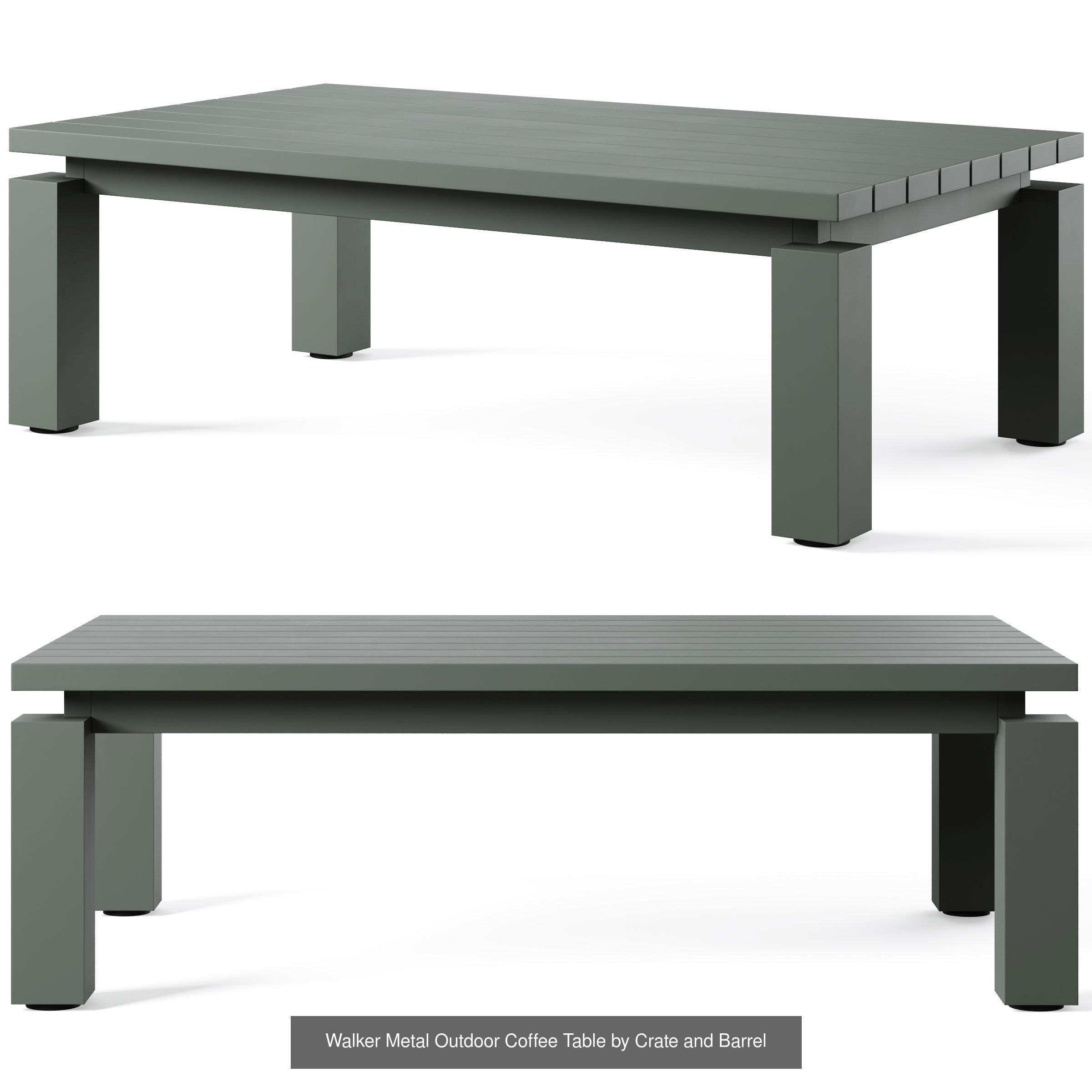 Walker Metal Outdoor 3D Model Collection_1