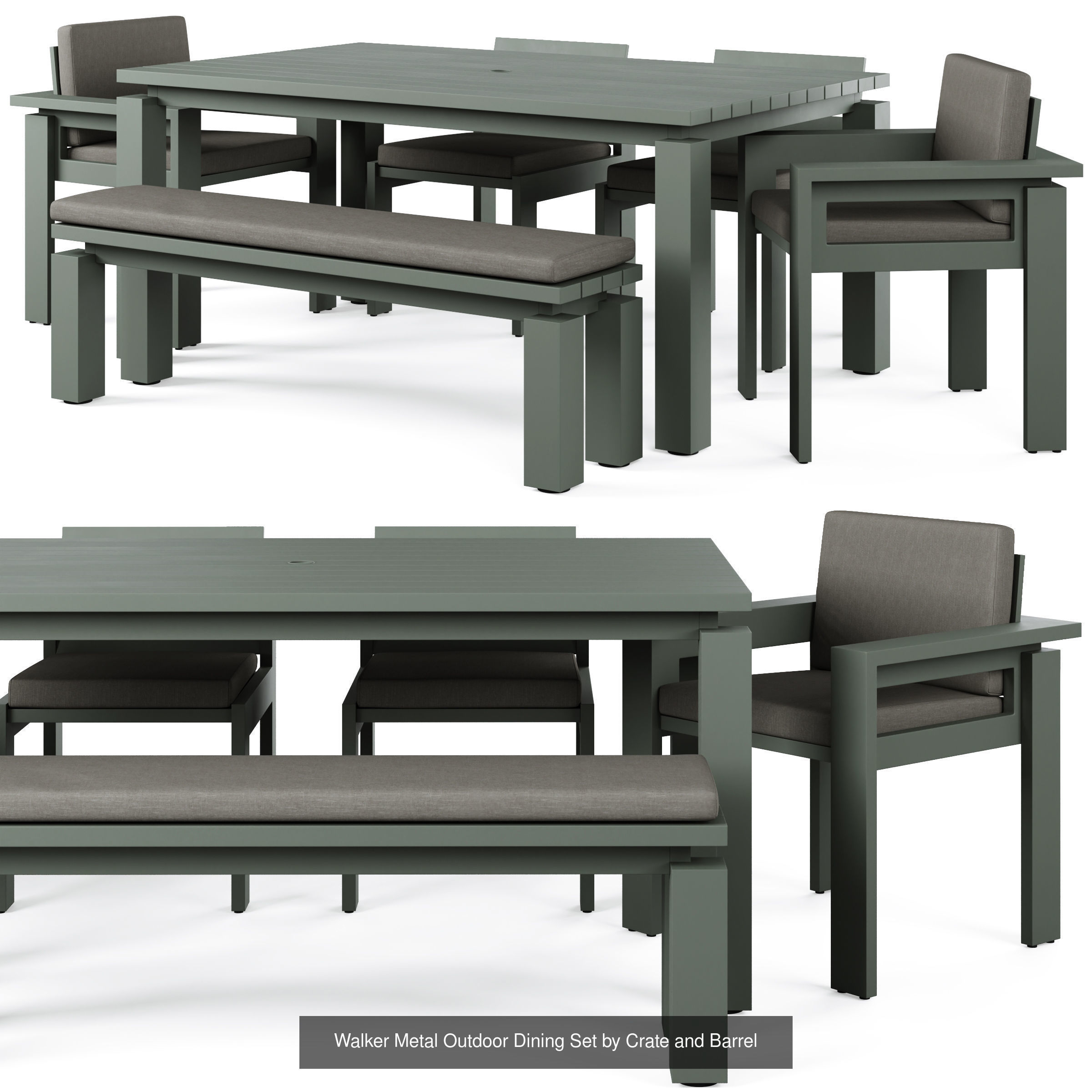 Walker Metal Outdoor 3D Model Collection_4