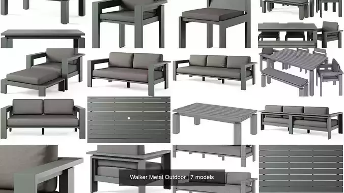 Walker Metal Outdoor